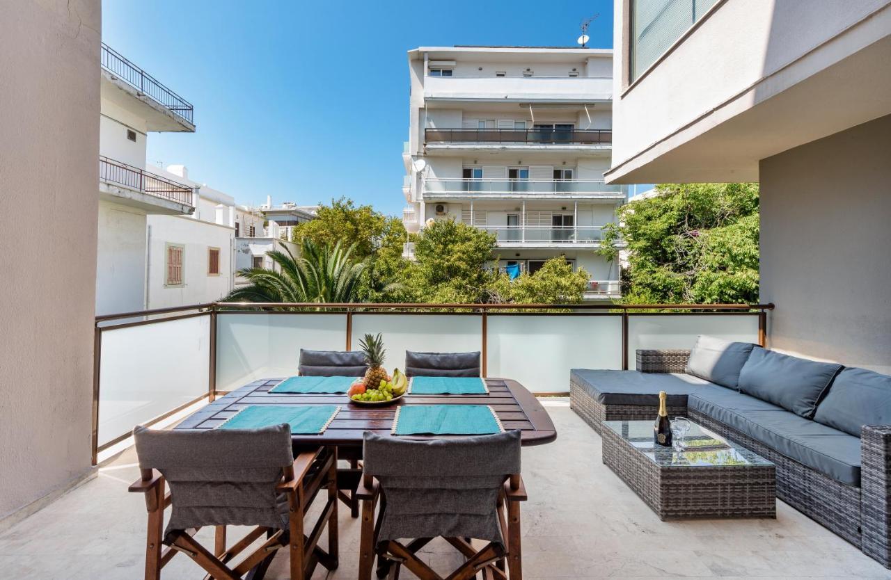 Flower Veranda 1St Floor App Rhodes City Екстериор снимка